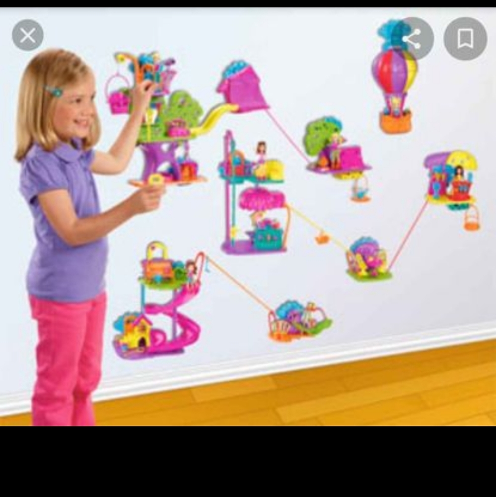 NEW / Vintage POLLY POCKET WALL PARTY